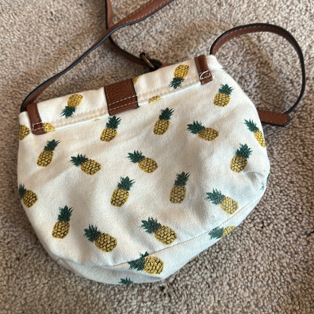 forever 21 pineapple cross body bag - Picture 3 of 5
